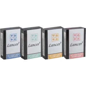 Lancer plastic playing cards