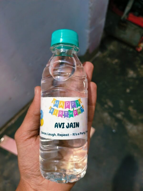 Custom Labeled Bottled Water